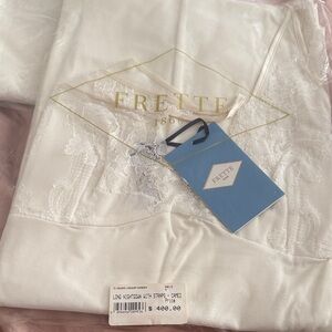 Frette Cream Lace Nightgown
